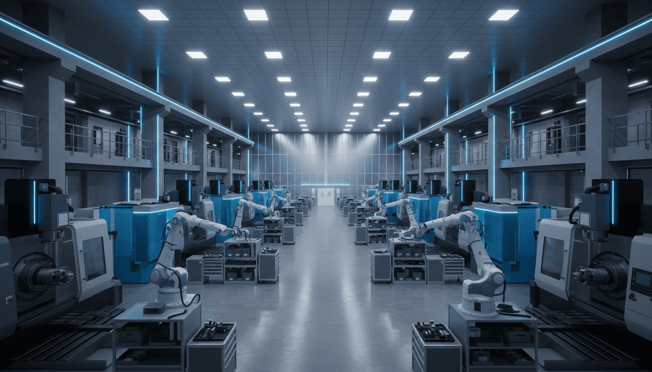 Y and W Machinery industrial workshop